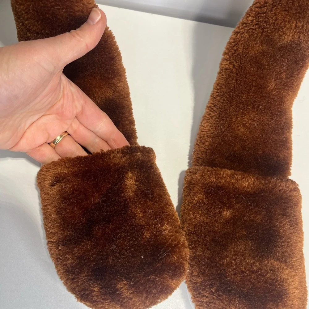 3 in 1 Moose Plush Hat with long scarf mittens and antlers